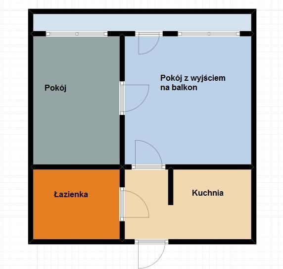 Wohnung 2 zimmer 36 m² in Warschau, Polen