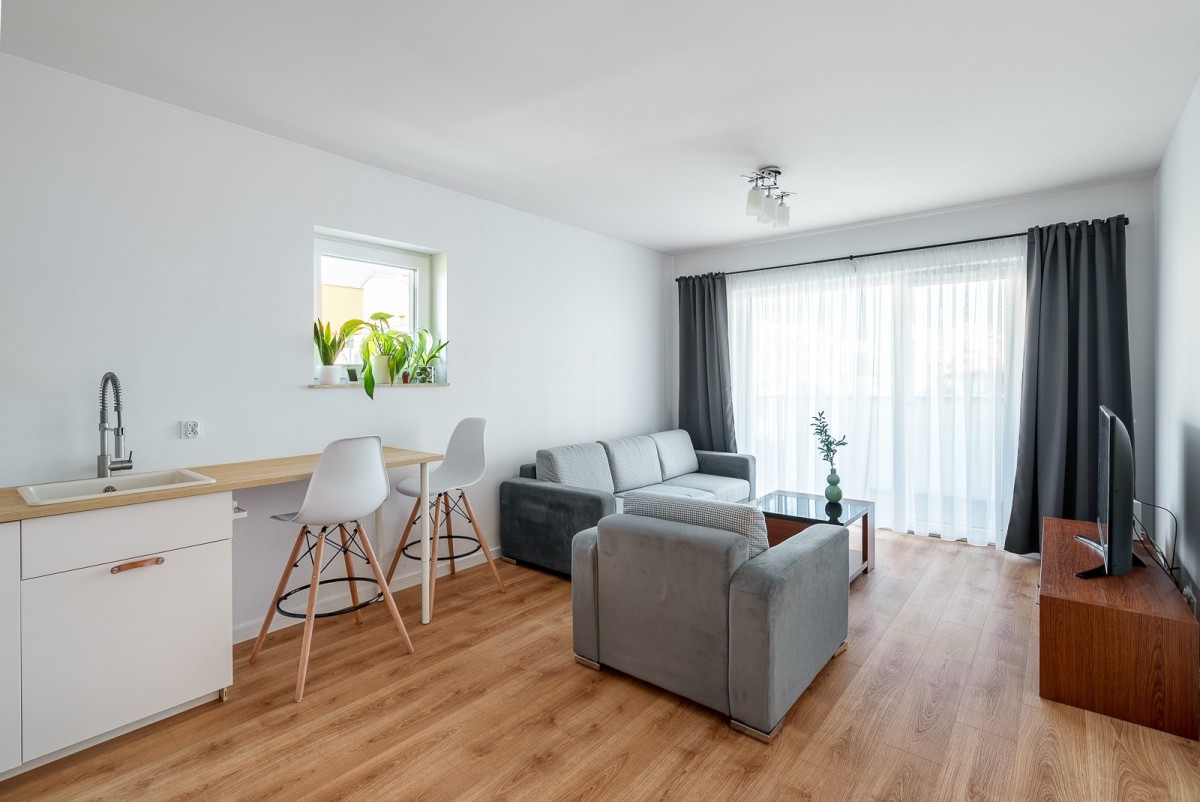 Apartamento 3 habitaciones 55 m² Murowana Goslina, Polonia