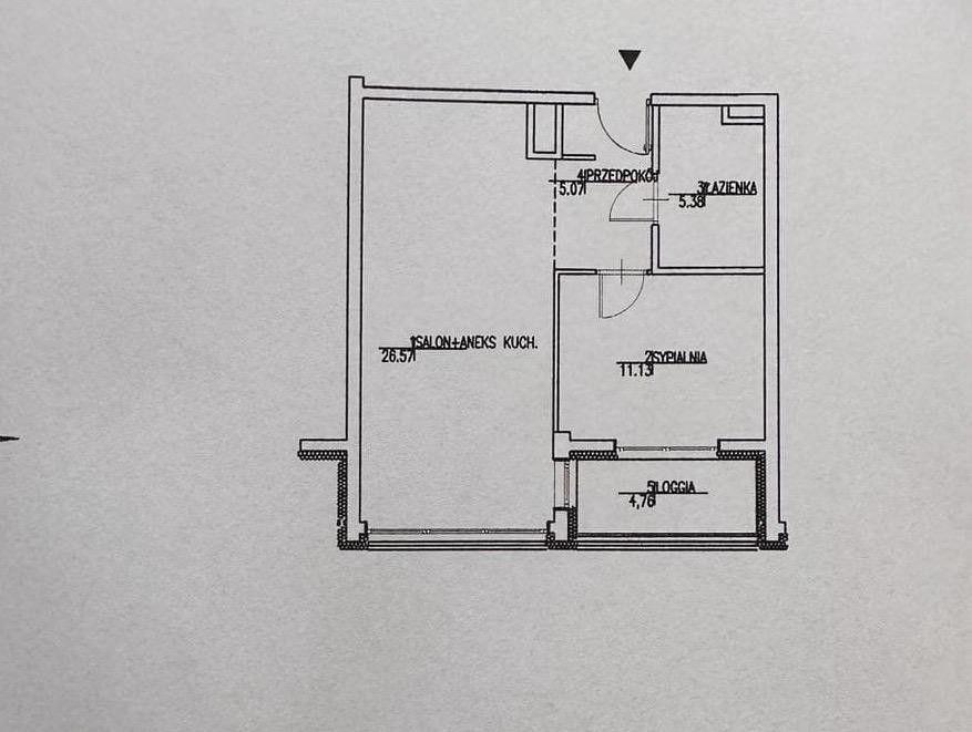 Mieszkanie 2 pokoi 48 m² Warszawa, Polska