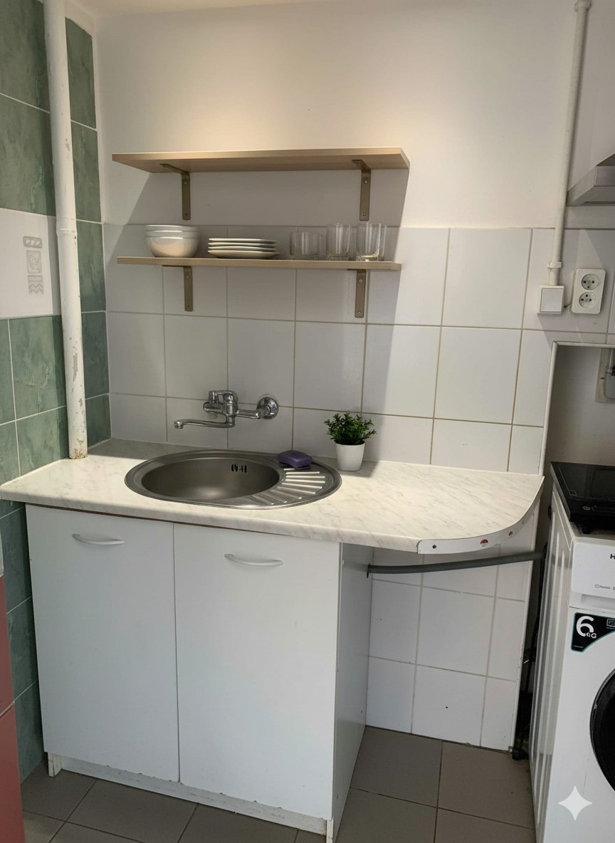 1 room apartment 14 m² Warsaw, Poland