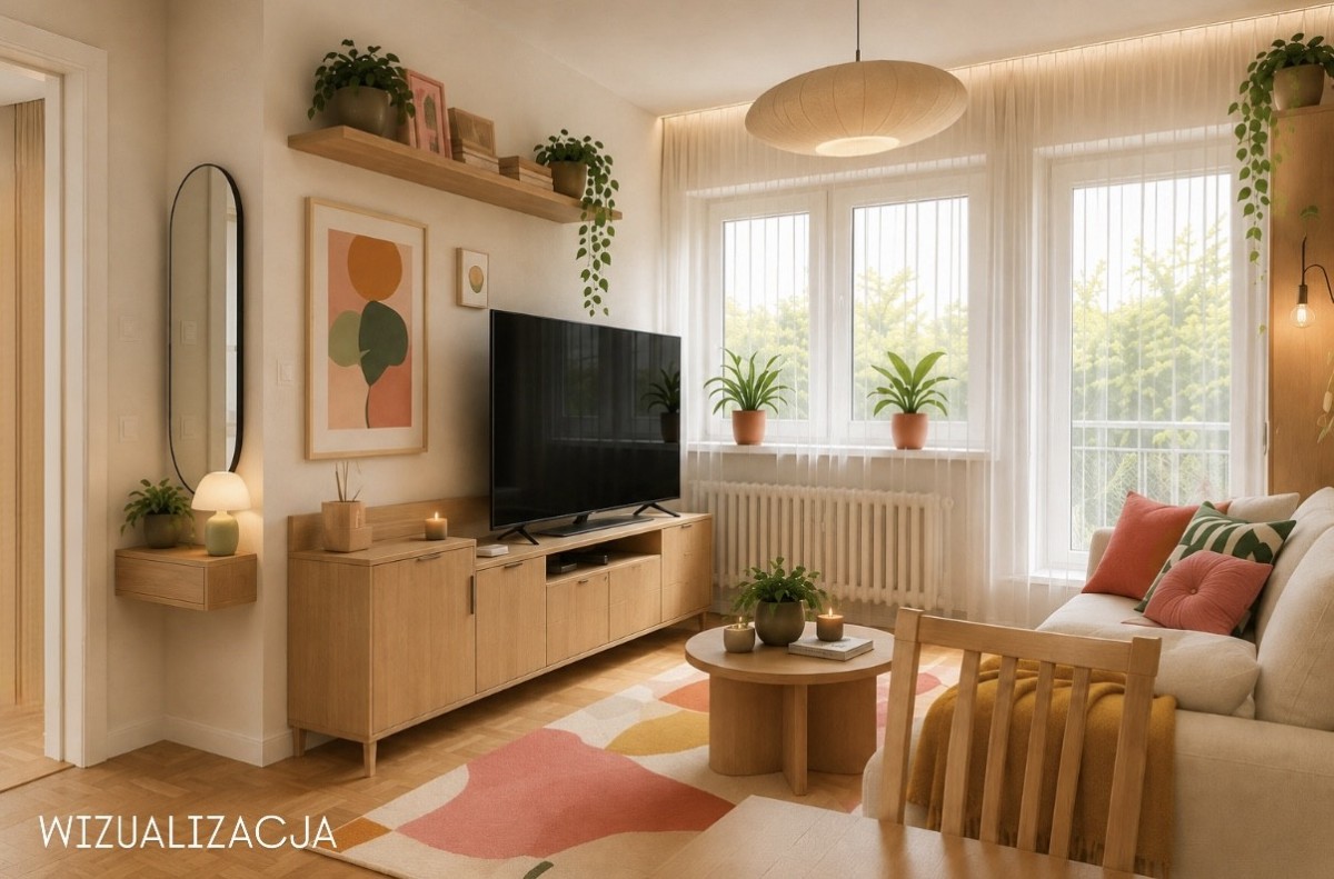 2 room apartment 38 m² Warsaw, Poland