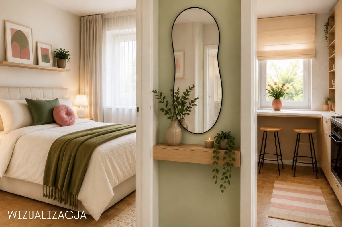 2 room apartment 38 m² Warsaw, Poland