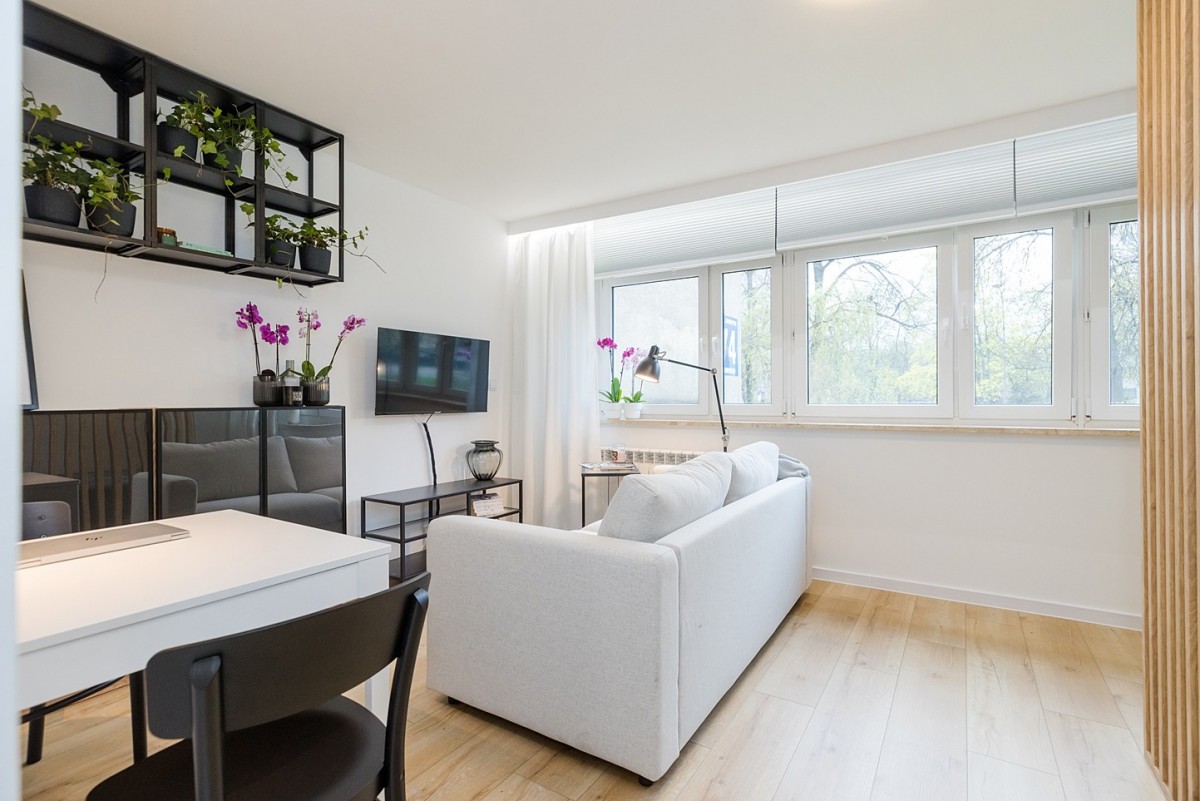 1 room apartment 28 m² in Warsaw, Poland