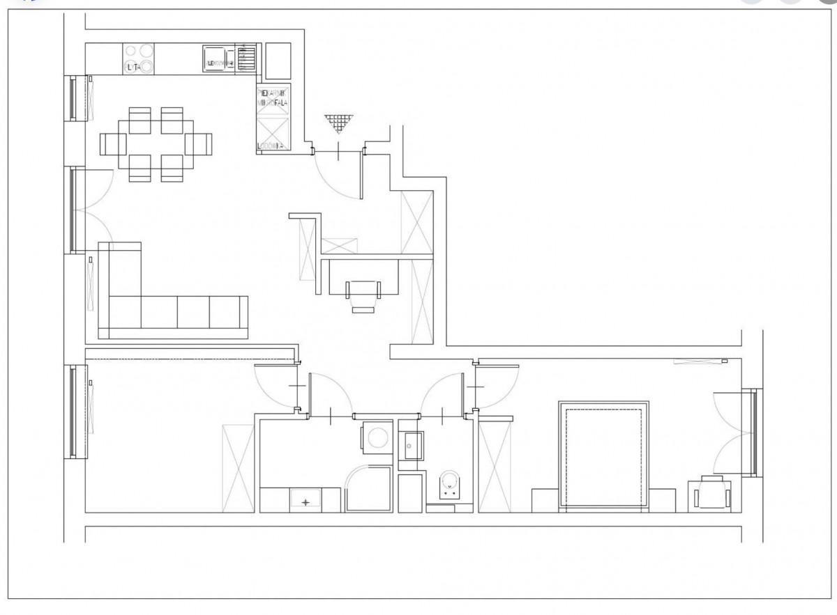 Mieszkanie 3 pokoi 67 m² Kraków, Polska