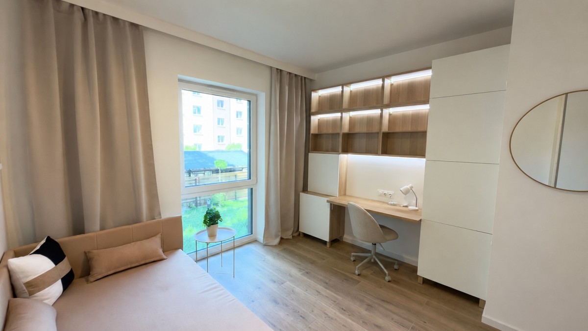 Квартира 2 комнаты 46 м² в Познани, Польша