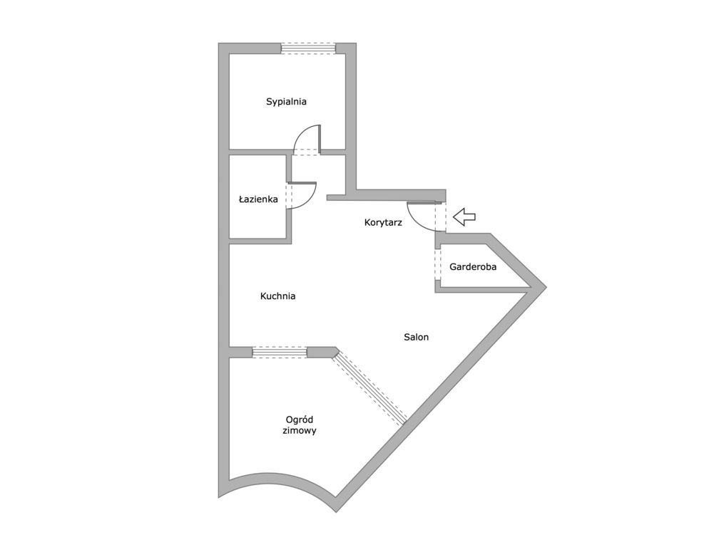 4 room apartment 82 m² Warsaw, Poland