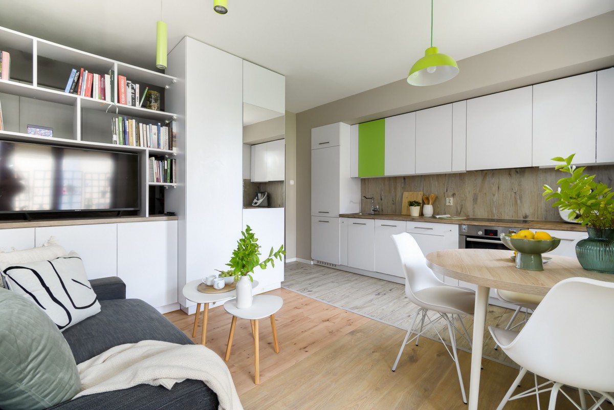 Wohnung 2 zimmer 43 m² Krakau, Polen