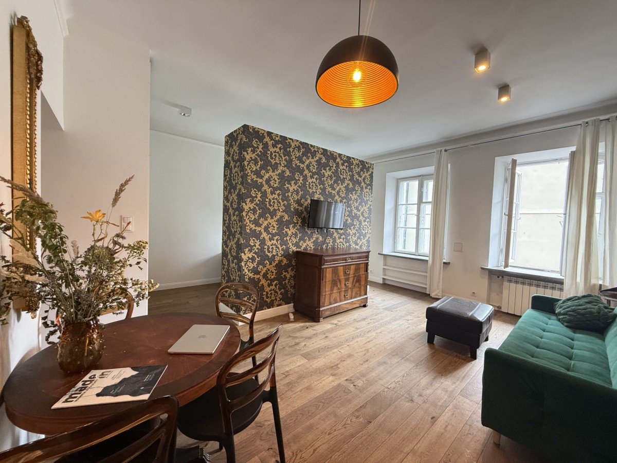 2 room Studio apartment 39 m² in Warsaw, Poland