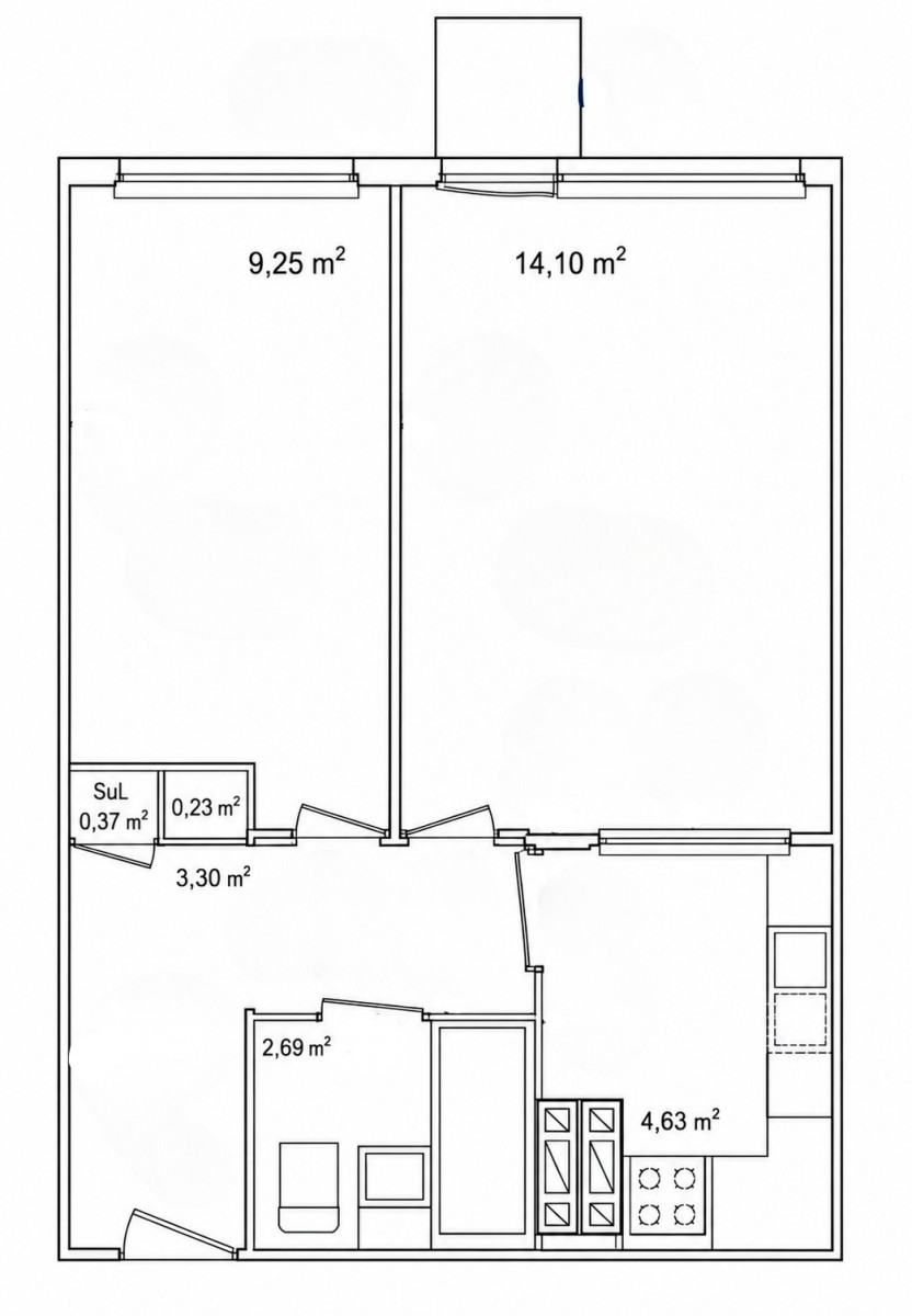 Apartamento 2 habitaciones 36 m² Varsovia, Polonia