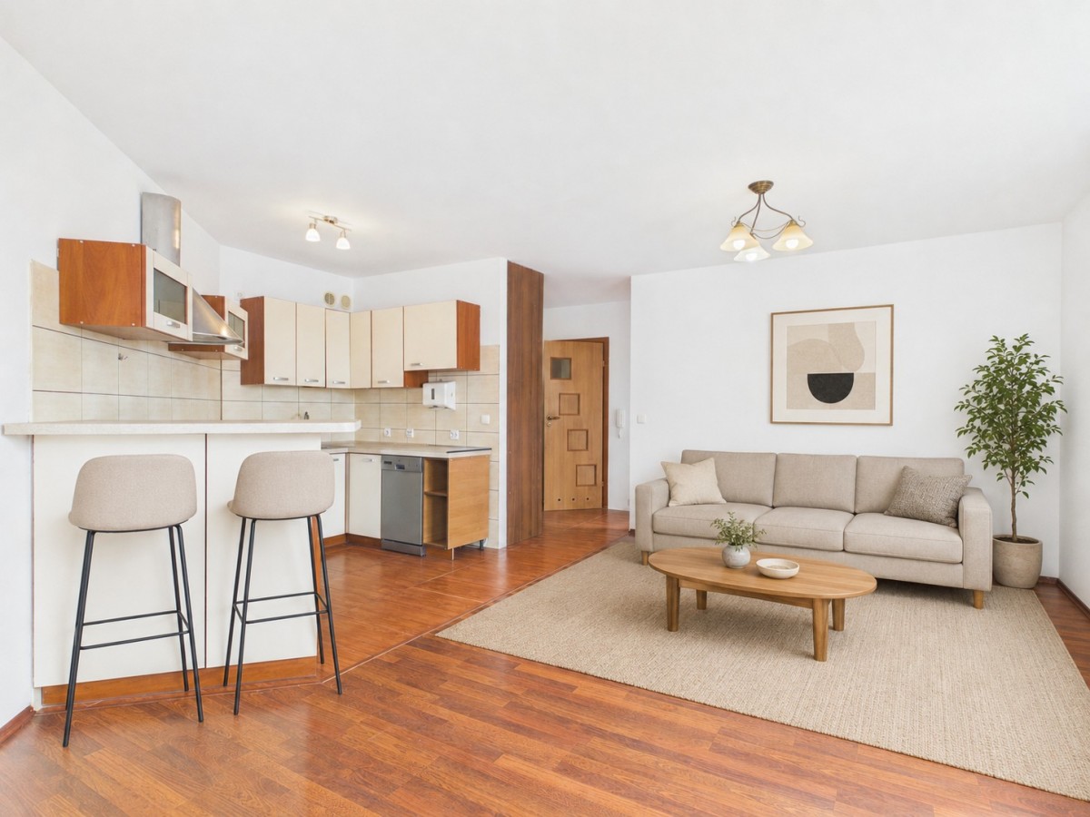 Квартира 2 комнаты 44 м² Ольштын, Польша
