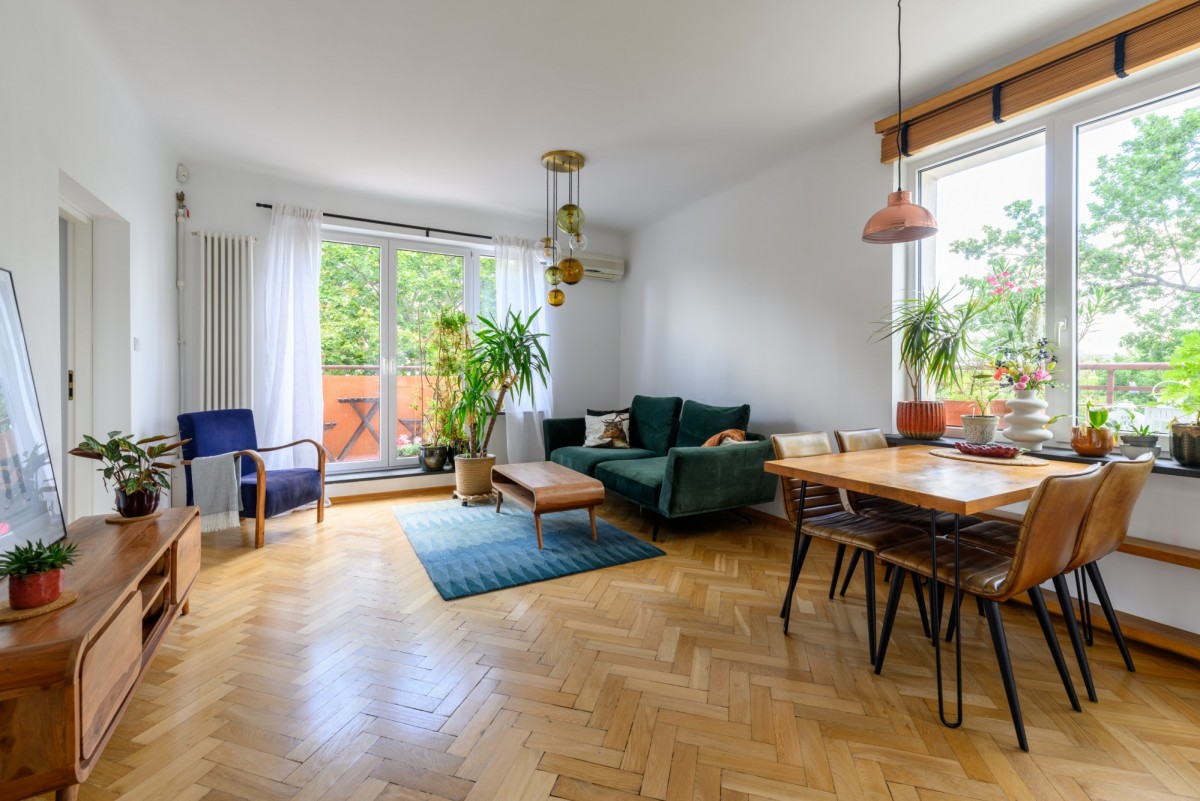 3 room apartment 58 m² in Warsaw, Poland