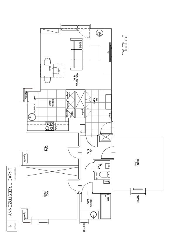 Appartement 4 chambres 79 m² Varsovie, Pologne