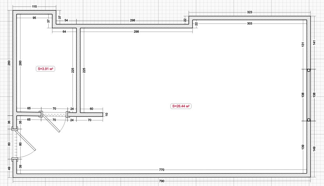 1 room apartment 30 m² Poznan, Poland