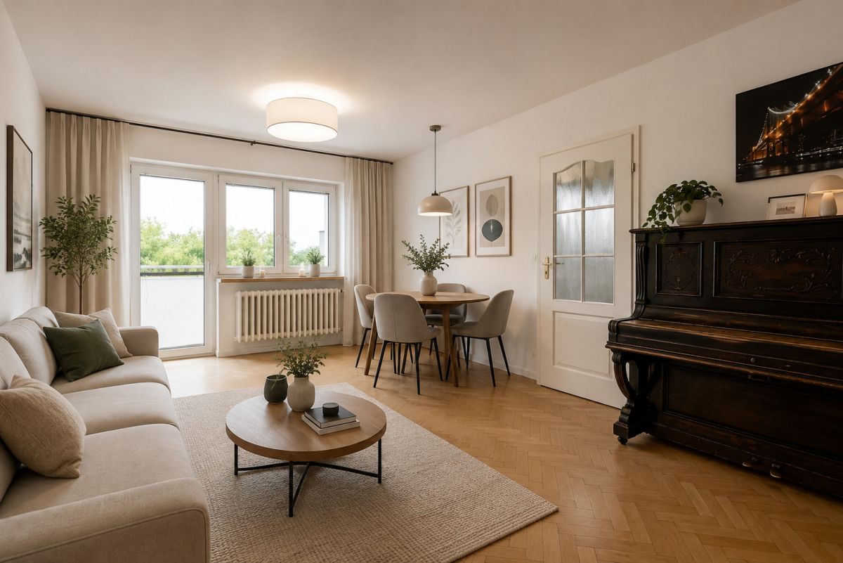 3 room apartment 56 m² Warsaw, Poland
