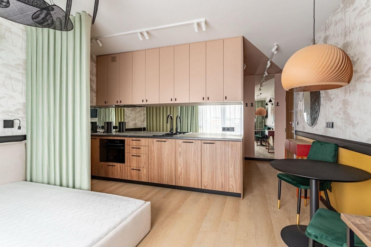 1 room apartment 26 m² in Lodz, Poland
