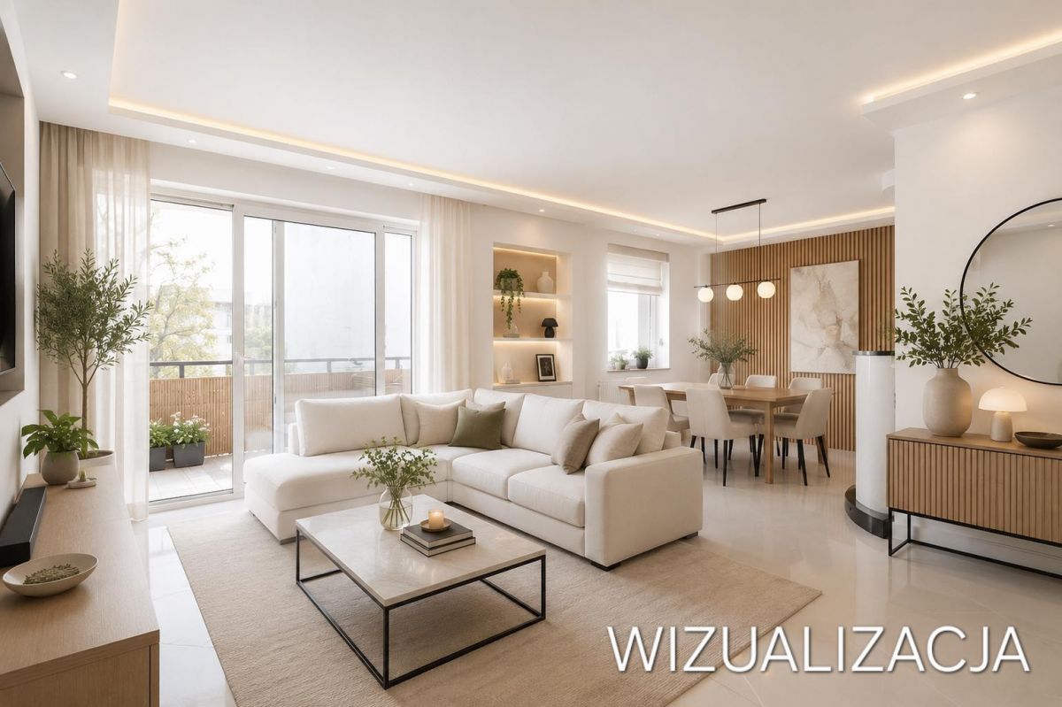 2 room apartment 53 m² Warsaw, Poland